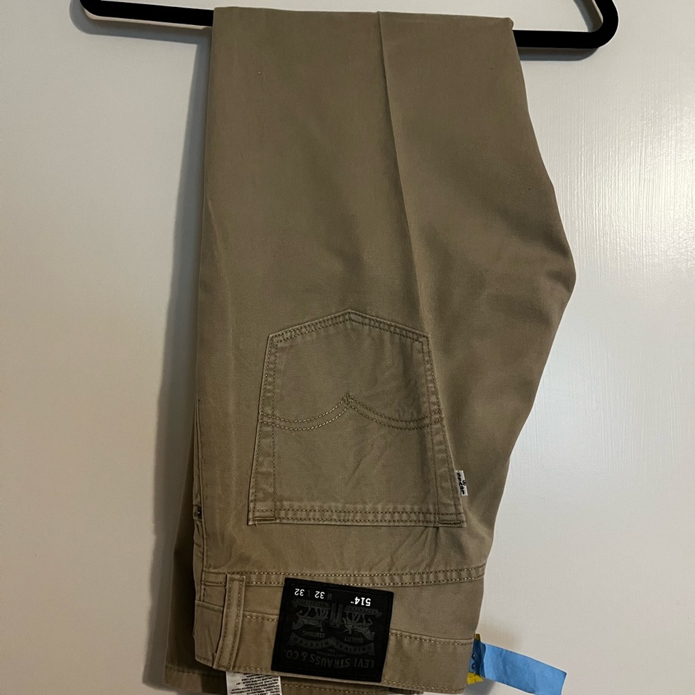 Men’s Levi 514 Khaki Jeans